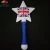 Import Custom Logo UK Flag Light up Magic Glowing LED Star Wand from China