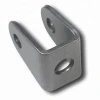 Custom-made mild steel metal U shaped clevis bracket