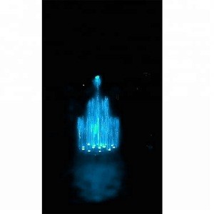 Custom made music program control led light water fountain
