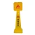 Import Custom Print Yellow Portable PP Material Wet Floor Warning Board Traffic Cone Signs No Parking Sign from China