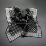 custom silk print handkerchief