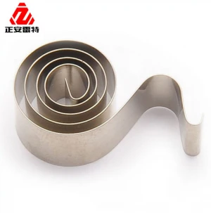 Custom stainless steel flat spiral spring