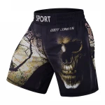 Custom sublimation mma fighting shorts men Martial Arts Wear plus size shorts