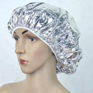 customize aluminum foil shower cap for hair beauty / heated shower cap