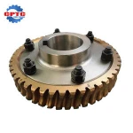 Customized CNC machining brass Worm Gear