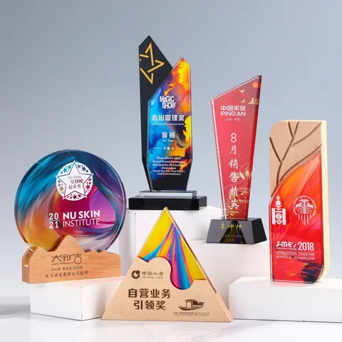 Trophy Text Examples Buy Customized Crystal Trophy Color Printing Laser Engraving Text For ...