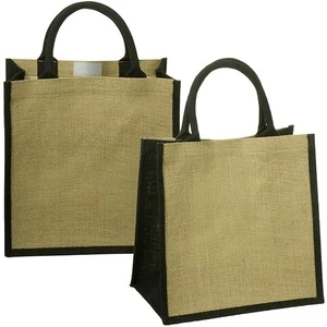 Customized OEM Custom Natural Jute Fabric Shopping Bags