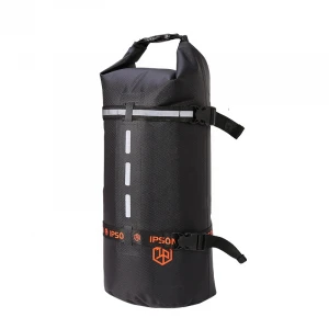 Customized  PU light weight waterproof  bicycle  pannier bag