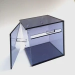 Customized Rectangle Acrylic Facial Tissue Box Paper Holder
