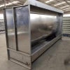 Customized Water Curtain Spray Painting Station Booth Stainless Steel Manual Open Face Spray Paint Booth Metal Coating Machine