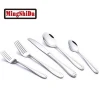 Cutlery Travel Set Spoon Knife Fork Stainless Steel Flatware Mirror Polish Flatware Set 18/0 18/10  for Dinner and Wedding