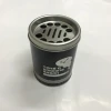 cylindrical metal tin cigar ashtray