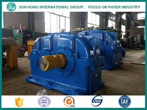 Cylindrical Worm Reducer gear box Industrial Paper machine drives reduction