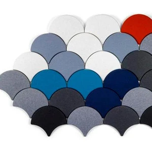 Decoration Polyester Acoustic Panels Felt Fabric Bathroom Sound Dampening Wall Panels