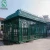 Import decorative outdoor metal gazebo with glass for garden from China