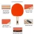 Import Design Your Own Tennis Racket Colorful Creative Primary Ping Pong Soft CheapTable Tennis Racket with 2 Ping Pong Ball from China