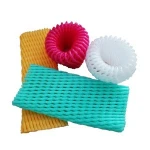 Different sizes and colors foam fruit socks protection net for apple/watermelon/mango