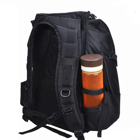 Disc Golf Bag Backpack Holder 25-30 Discs Sports Disc Golf Starter Bag With Shoulder Strap Black