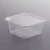 Disposable Clear Tamper-resistant Hinged Fruit Salad Container