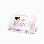 Disposable Organic Cotton Cucumber Falavour Feminine Makeup Removing Wet Wipes