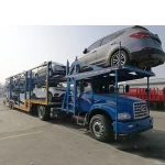 Double 2 Tandem Axle Semi International Utility Aluminum Car Carrier Trailer