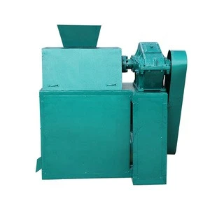 Double roller press dry gypsum powder granulator