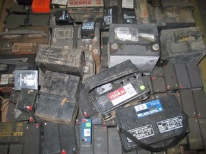 Drained Lead Acid Battery, Used Car Battery And Drain Car Battery Scrap