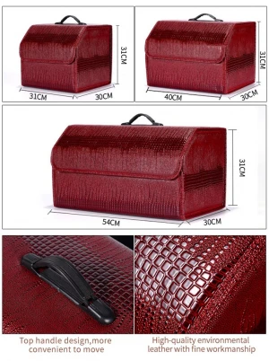 Durable car trunk bag in high quality trunk organizer