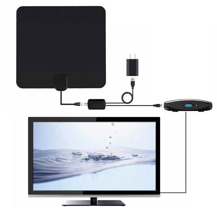 DVB-T TV HDTV Digital Booster Portable Antenna Aerial amplifier antena indoor hdtv antennas