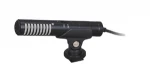 E-IMAGE V60 professional compact and light weight on-camera DSLR video stereo condenser microphone with 3.5mm plug