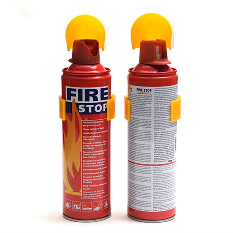 Easy-use durable fire foam extinguisher 500ml 1000ml car fire stop  manufacturer