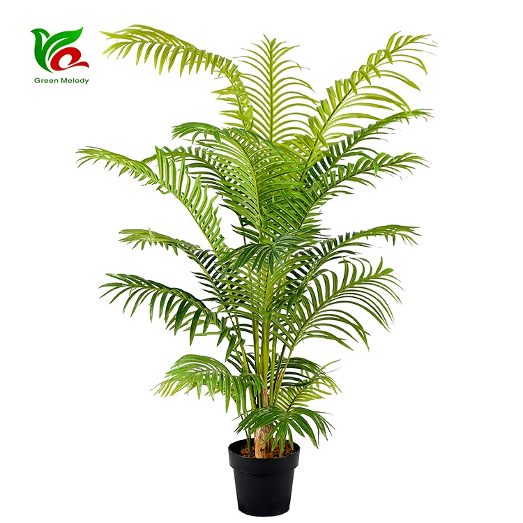 Eco-Friendly 1.5m Furnishing Fake Pritchardia Gaudichaudii Palm Tree