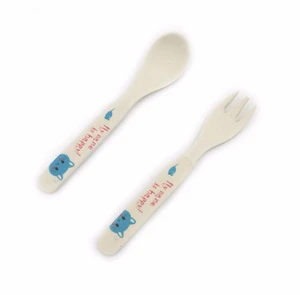 Ecofriendly and biodegradable bamboo fiber spoons and forks