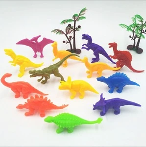 Educational DIY Mini Funny Dinosaur Toys For Children to Know The Dinosaur World
