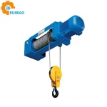electric chain hoist with electric motor trolley