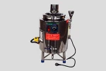 Electric goat industrial 1000 liter homogenizer small milk pasteurizer machine price