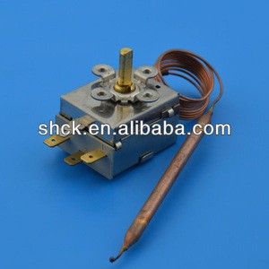 Electric hot plate thermostat
