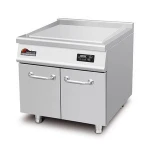 ELECTRIC INDUCTION GRIDDLE FLOOR STAND HOT SOLID TOP COOKING RANGE GRILL