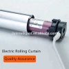 Electric Rolling Curtain Hotel remote control Aluminum Alloy Motorized Curtain system Fully shaded shutter