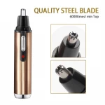 Electric Shaving Nose Ear Trimmer Safety Face Care Nose Hair Trimmer for Men Shaving