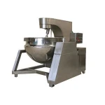 electric/steam heating industrial stainless cooking pots with mixer