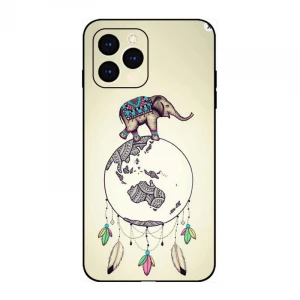 Elephant 1.5mm Raised Lip Camera Protection TPU Back Cellphone Case Cover For iPhone 11 12 Pro Max Carcasa