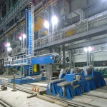 Ensure high quality welding and grinding welding manipulator column and boom