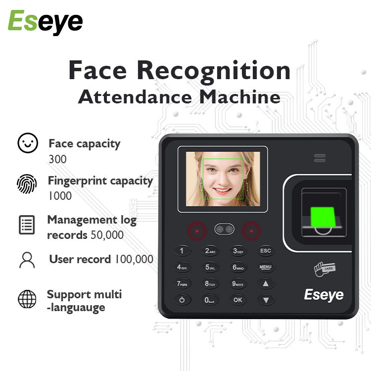 Buy Eseye Time Attendance &access Control Facial Management Software ...