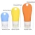 Import Everich Travel Portable Silicone Travel Bottle Set Lotion Shampoo Shower Empty Press Container from China