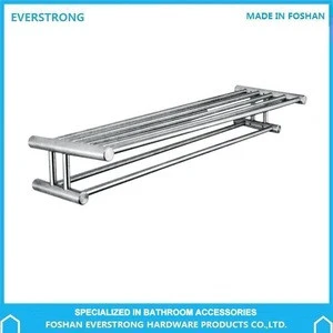 Everstrong double towel rack ST-V0204 stainless steel 304 towel shelf without base