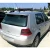 Import Exterior Accessories 3m tape installation no color rear spoiler for Volkswagen GOLF 4 from China