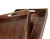 Import Extra Large Black Walnut Wooden Ottomans Serving Tray from China