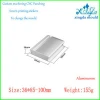 extruded aluminum circuit terminal block enclosure for electronic with panels