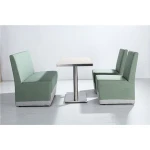fabric banquet sofa and chairs for restaurant bench seat and hotel booth seating,coffee and iceream shop chair & long bench